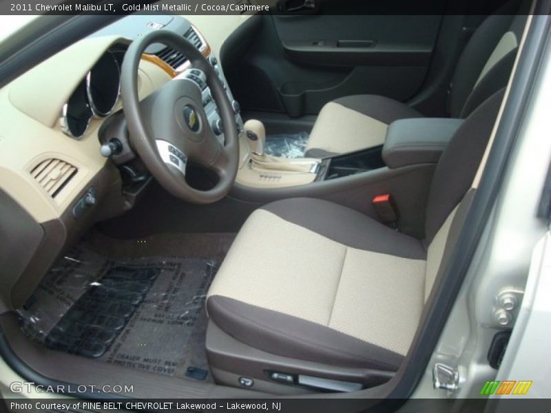 Gold Mist Metallic / Cocoa/Cashmere 2011 Chevrolet Malibu LT