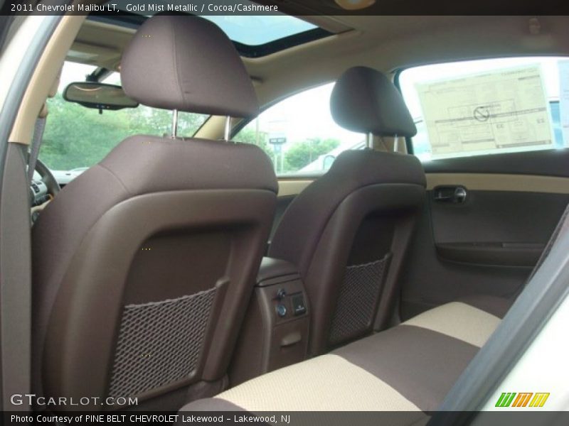 Gold Mist Metallic / Cocoa/Cashmere 2011 Chevrolet Malibu LT
