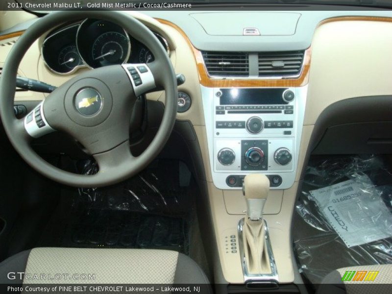 Gold Mist Metallic / Cocoa/Cashmere 2011 Chevrolet Malibu LT