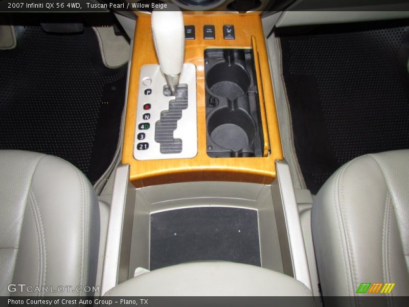 Tuscan Pearl / Willow Beige 2007 Infiniti QX 56 4WD
