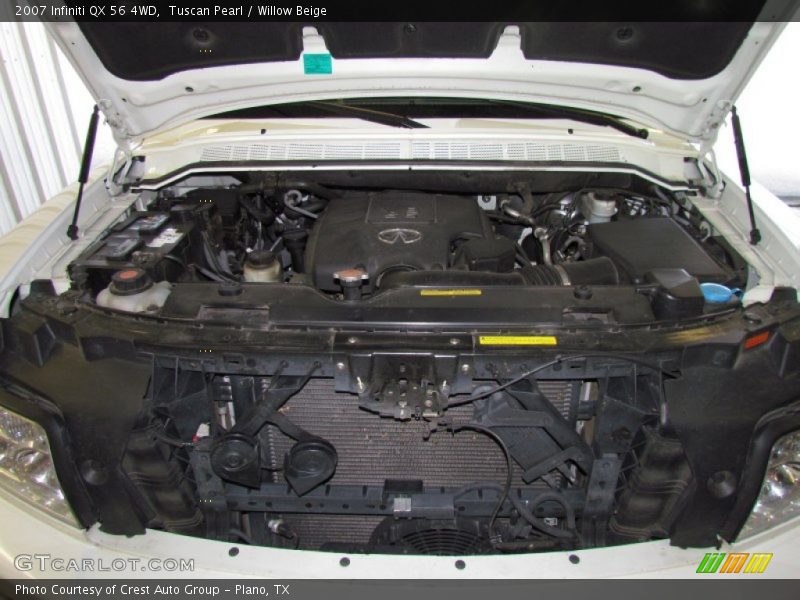 Tuscan Pearl / Willow Beige 2007 Infiniti QX 56 4WD