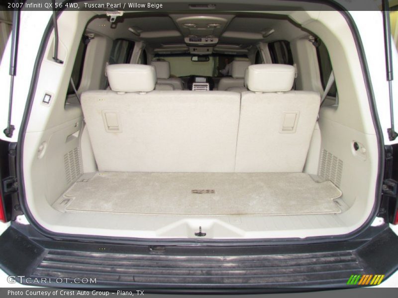 Tuscan Pearl / Willow Beige 2007 Infiniti QX 56 4WD