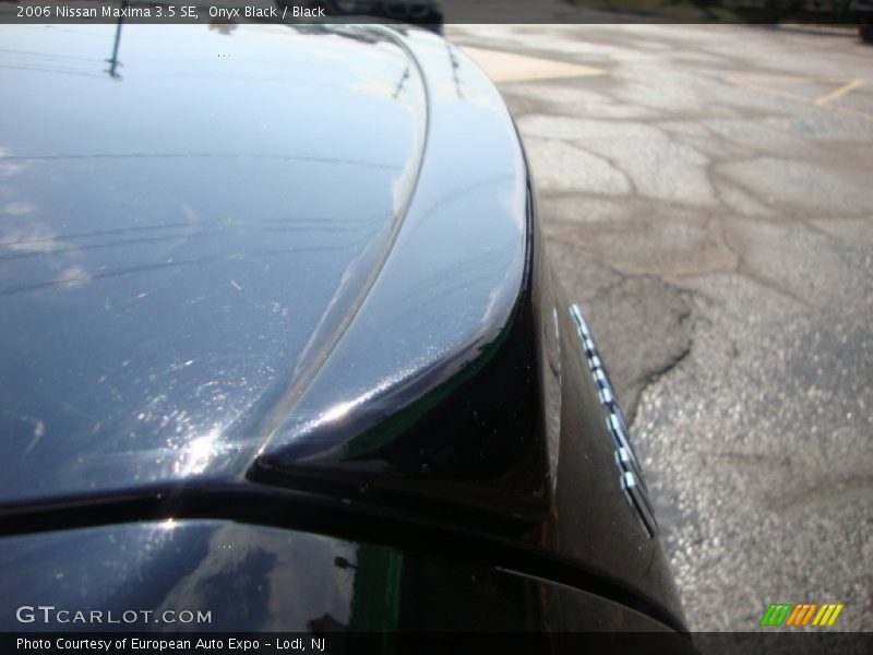 Onyx Black / Black 2006 Nissan Maxima 3.5 SE
