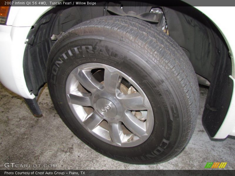 Tuscan Pearl / Willow Beige 2007 Infiniti QX 56 4WD