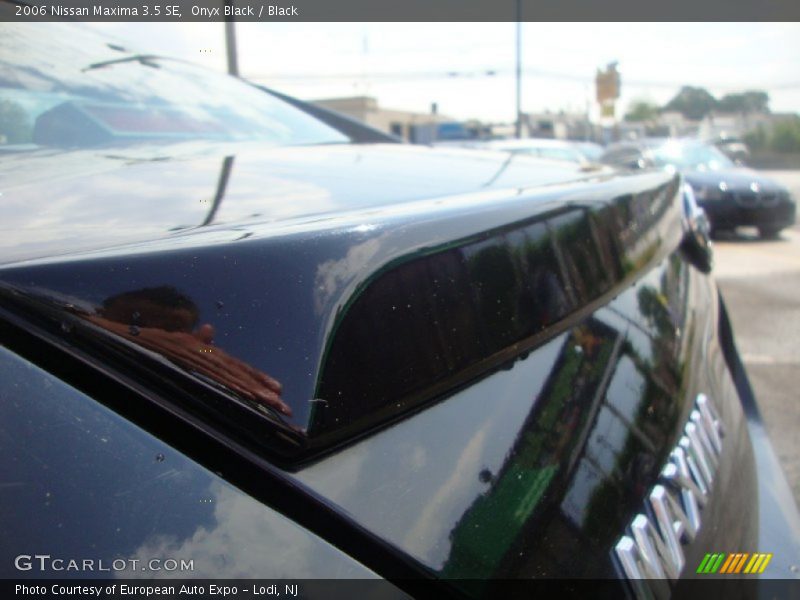Onyx Black / Black 2006 Nissan Maxima 3.5 SE