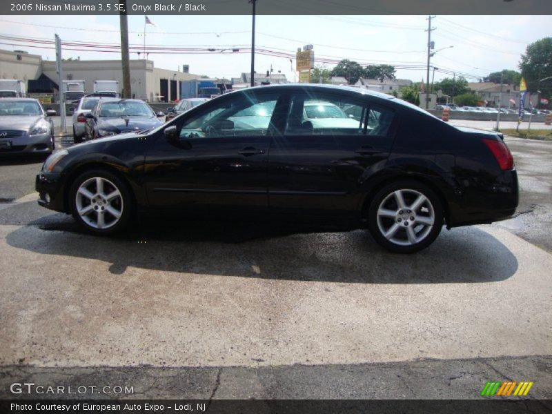 Onyx Black / Black 2006 Nissan Maxima 3.5 SE