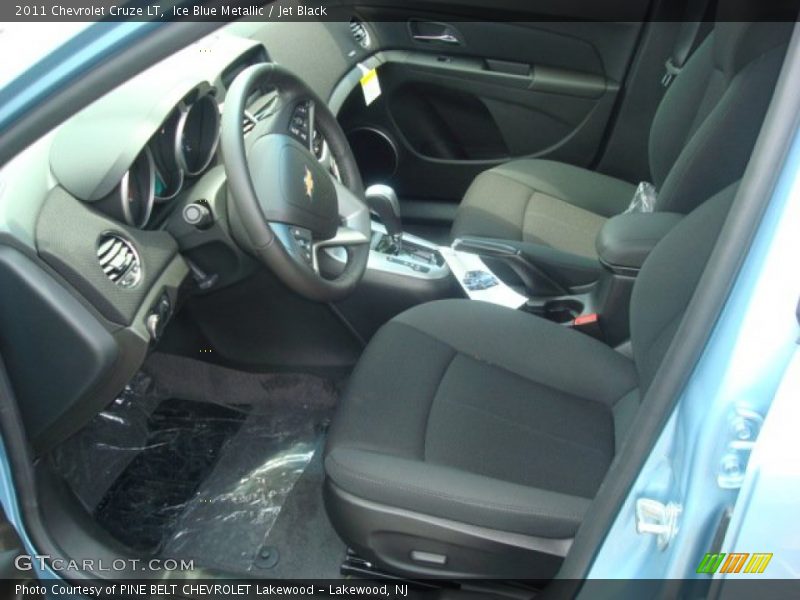 Ice Blue Metallic / Jet Black 2011 Chevrolet Cruze LT