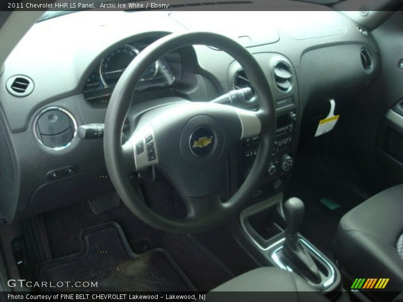 Arctic Ice White / Ebony 2011 Chevrolet HHR LS Panel