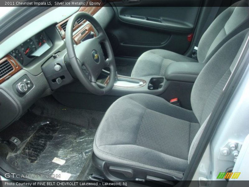 Silver Ice Metallic / Ebony 2011 Chevrolet Impala LS