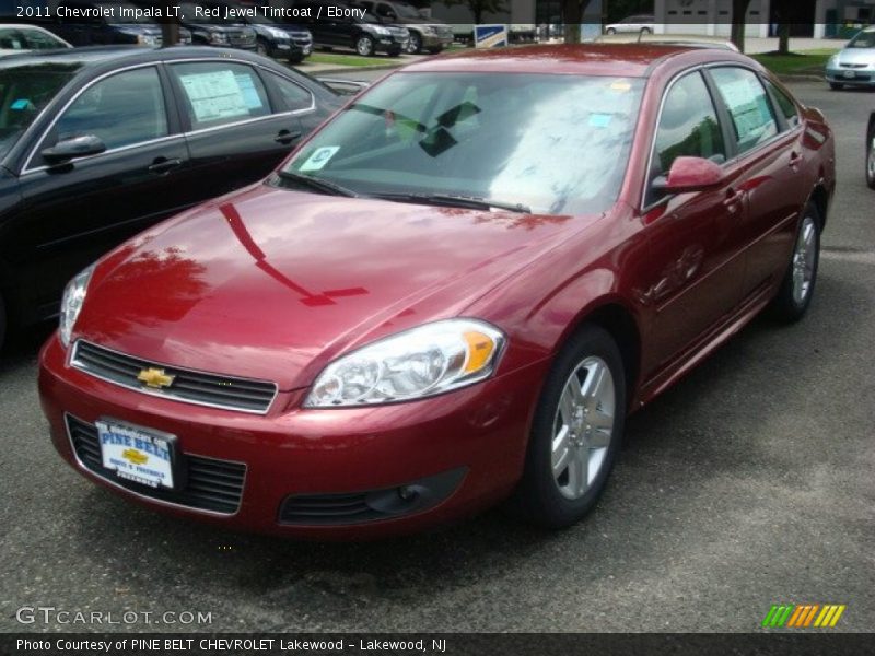 Red Jewel Tintcoat / Ebony 2011 Chevrolet Impala LT