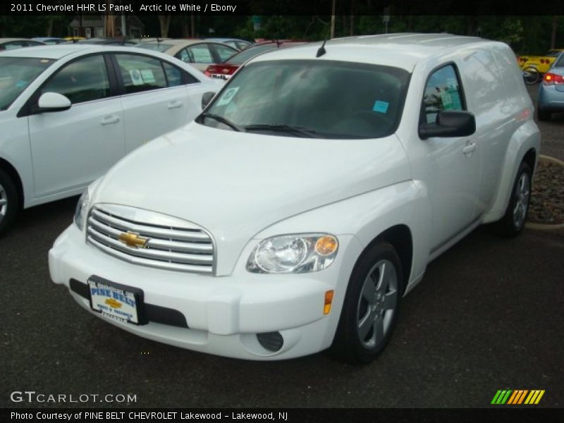 Arctic Ice White / Ebony 2011 Chevrolet HHR LS Panel