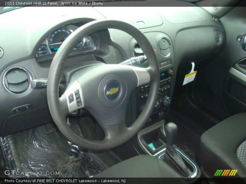 Arctic Ice White / Ebony 2011 Chevrolet HHR LS Panel