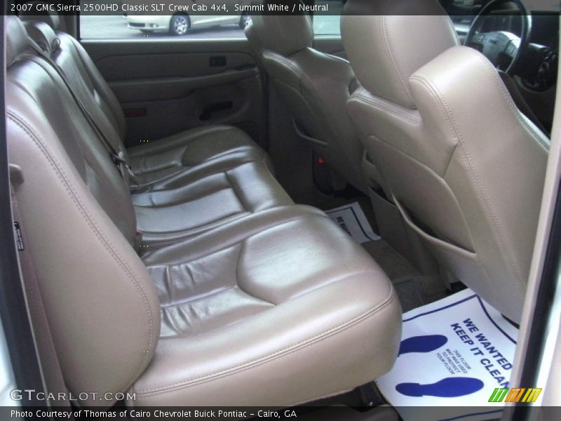 Summit White / Neutral 2007 GMC Sierra 2500HD Classic SLT Crew Cab 4x4