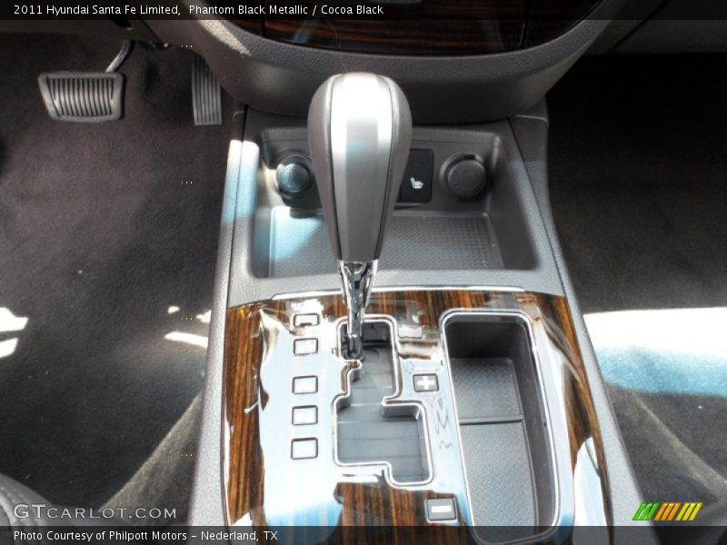  2011 Santa Fe Limited 6 Speed Shiftronic Automatic Shifter