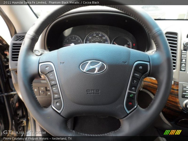  2011 Santa Fe Limited Steering Wheel