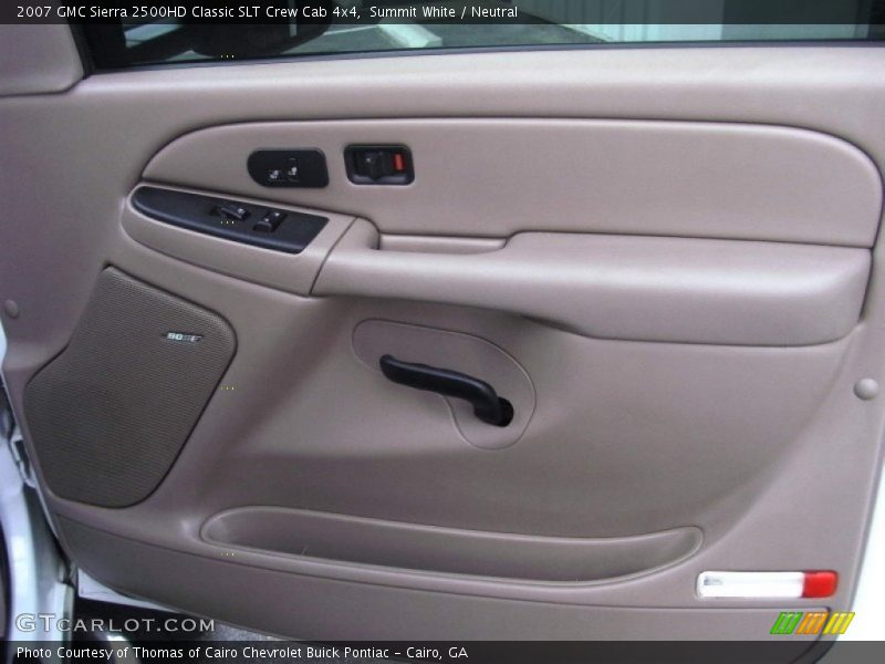 Summit White / Neutral 2007 GMC Sierra 2500HD Classic SLT Crew Cab 4x4