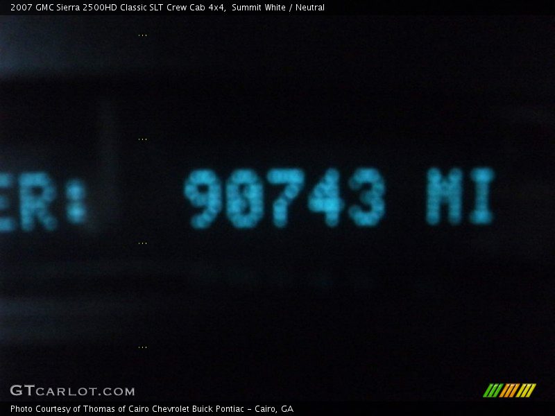 Summit White / Neutral 2007 GMC Sierra 2500HD Classic SLT Crew Cab 4x4