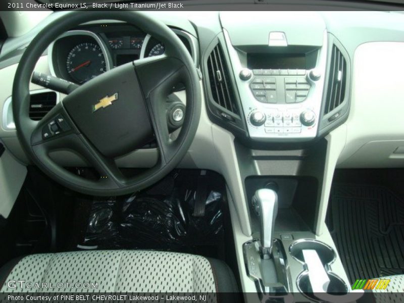 Black / Light Titanium/Jet Black 2011 Chevrolet Equinox LS