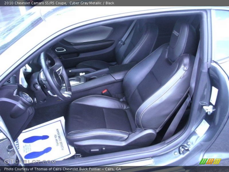  2010 Camaro SS/RS Coupe Black Interior
