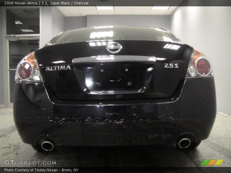 Super Black / Charcoal 2008 Nissan Altima 2.5 S