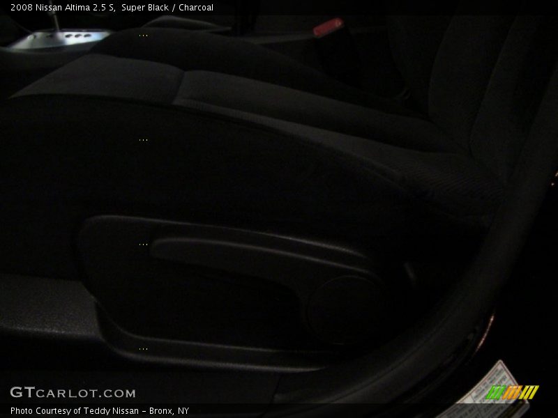 Super Black / Charcoal 2008 Nissan Altima 2.5 S