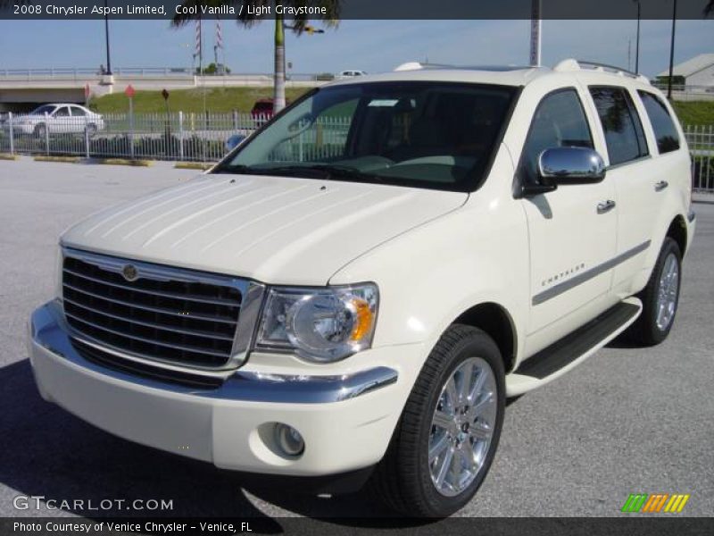 Cool Vanilla / Light Graystone 2008 Chrysler Aspen Limited