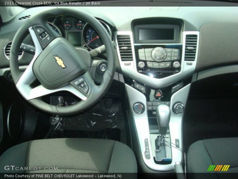Ice Blue Metallic / Jet Black 2011 Chevrolet Cruze ECO