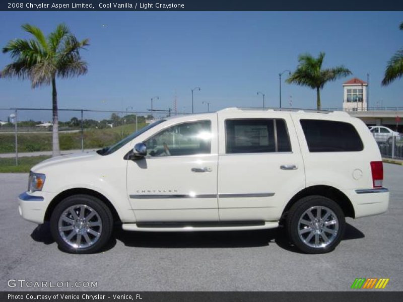 Cool Vanilla / Light Graystone 2008 Chrysler Aspen Limited