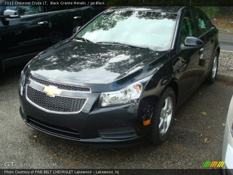 Black Granite Metallic / Jet Black 2011 Chevrolet Cruze LT