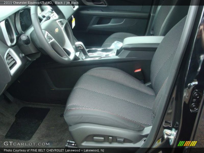 Black / Jet Black 2011 Chevrolet Equinox LT AWD