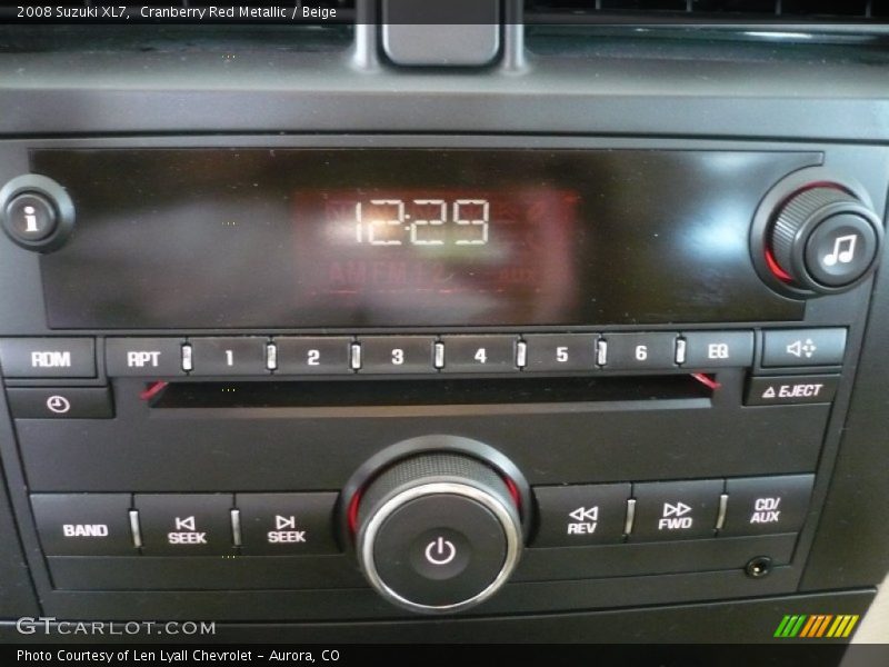 Cranberry Red Metallic / Beige 2008 Suzuki XL7