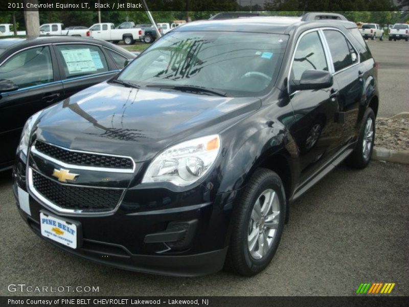 Black / Jet Black 2011 Chevrolet Equinox LT