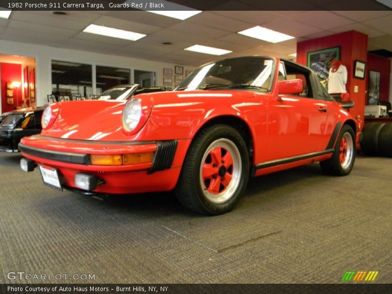 Guards Red / Black 1982 Porsche 911 Carrera Targa