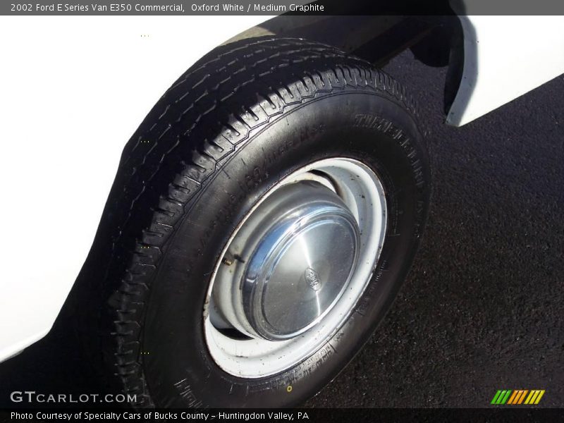 Oxford White / Medium Graphite 2002 Ford E Series Van E350 Commercial