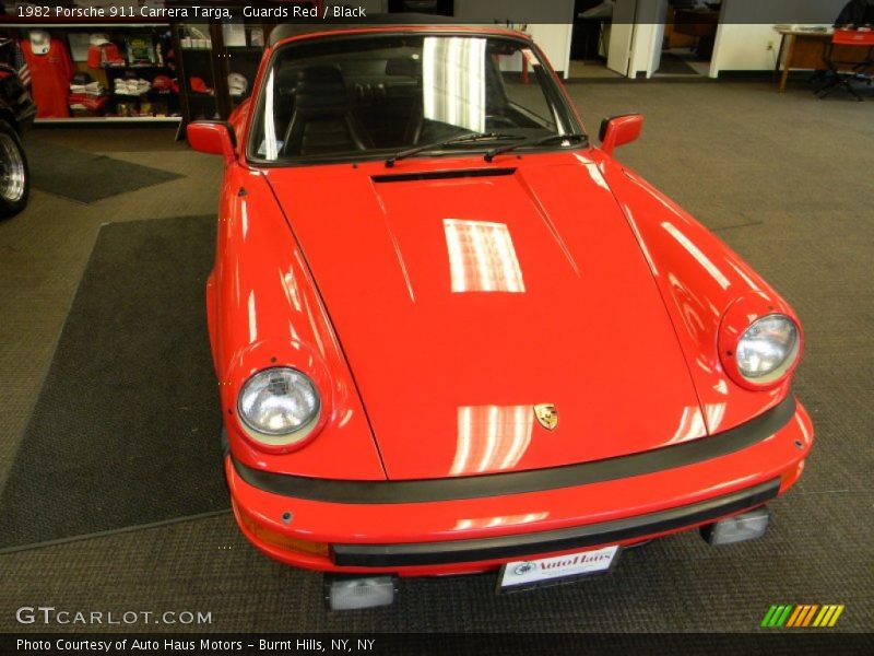 Guards Red / Black 1982 Porsche 911 Carrera Targa