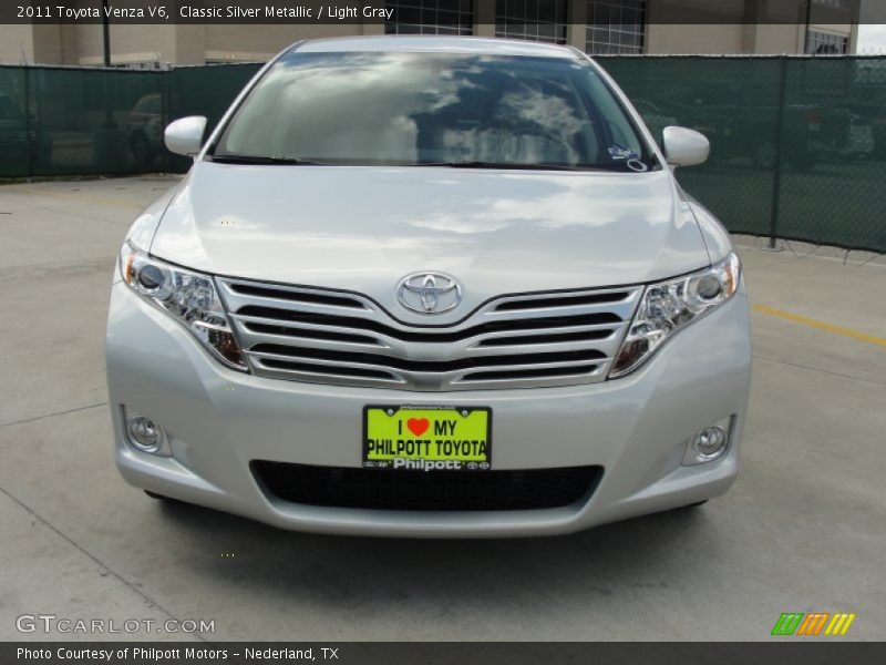 Classic Silver Metallic / Light Gray 2011 Toyota Venza V6