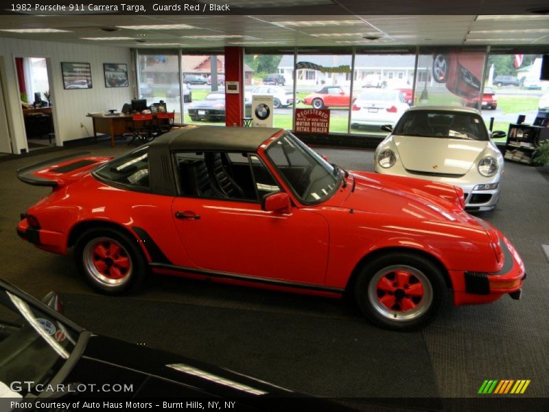 Guards Red / Black 1982 Porsche 911 Carrera Targa