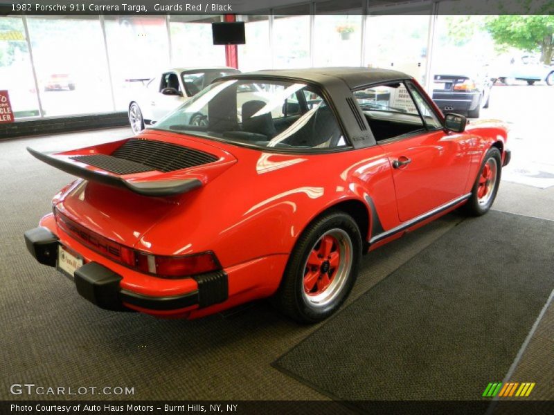 Guards Red / Black 1982 Porsche 911 Carrera Targa