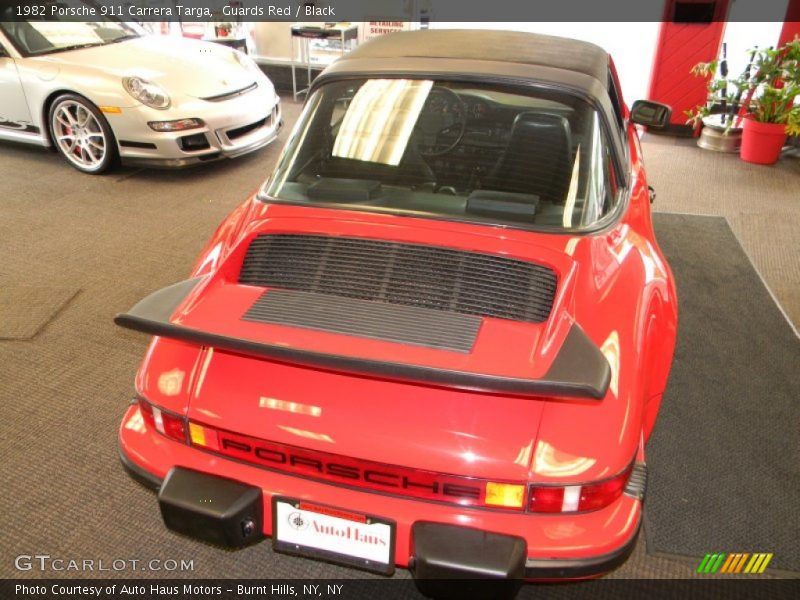 Guards Red / Black 1982 Porsche 911 Carrera Targa