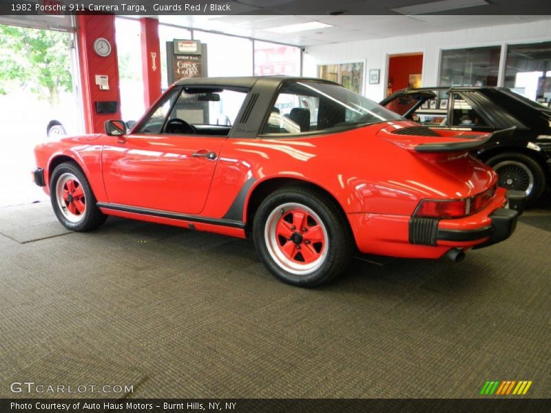 Guards Red / Black 1982 Porsche 911 Carrera Targa