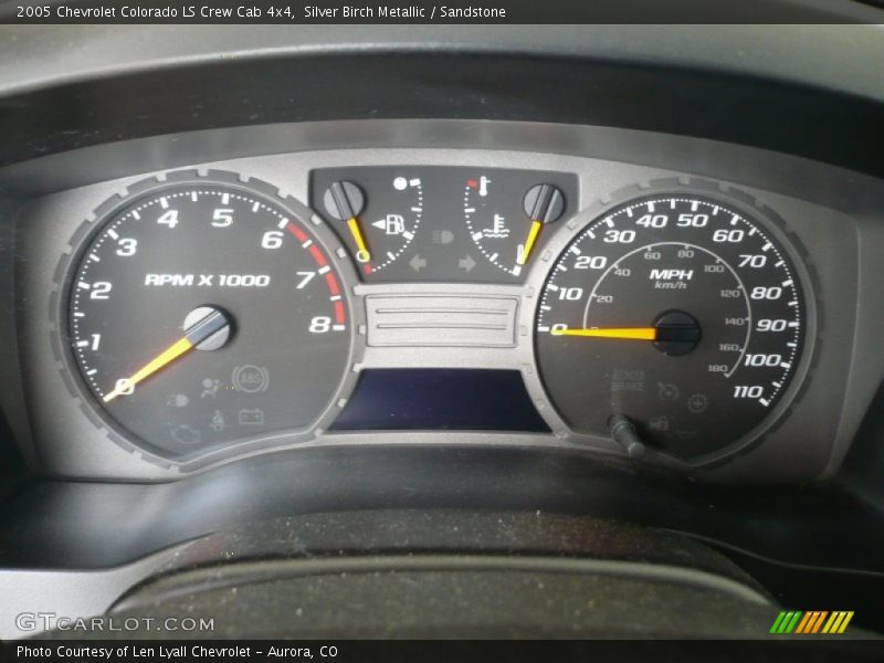  2005 Colorado LS Crew Cab 4x4 LS Crew Cab 4x4 Gauges