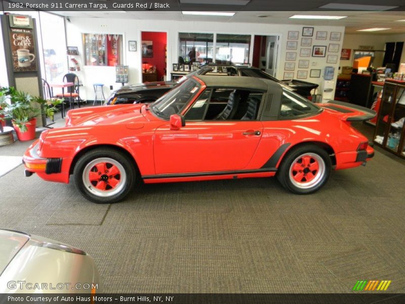Guards Red / Black 1982 Porsche 911 Carrera Targa