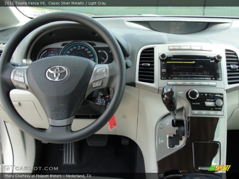 Classic Silver Metallic / Light Gray 2011 Toyota Venza V6