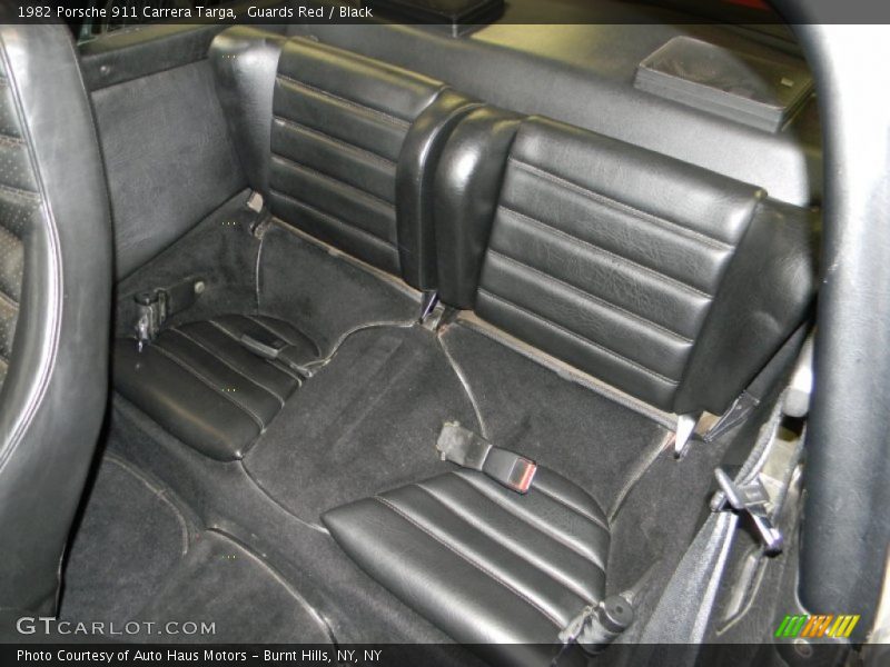  1982 911 Carrera Targa Black Interior