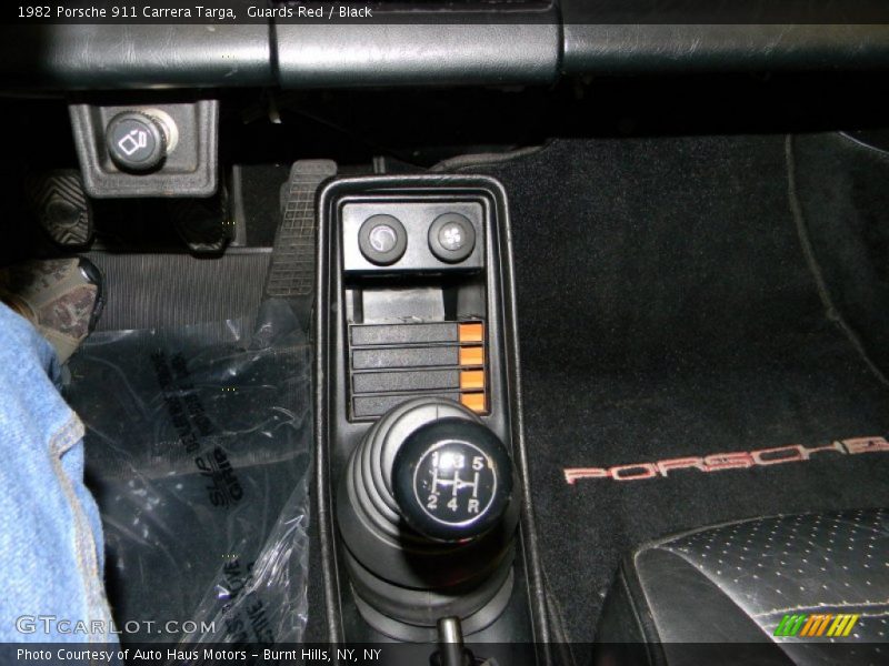  1982 911 Carrera Targa 5 Speed Manual Shifter