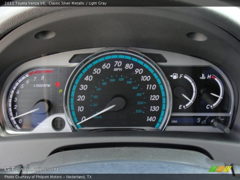 Classic Silver Metallic / Light Gray 2011 Toyota Venza V6