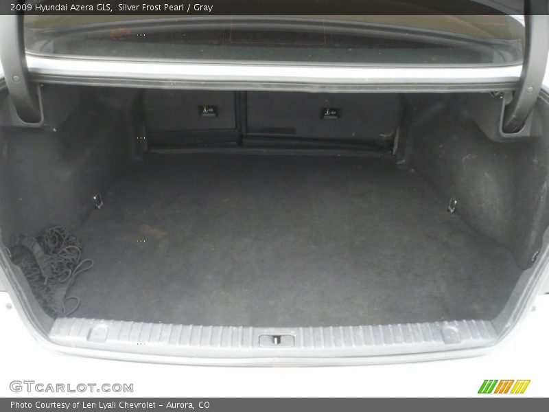 Silver Frost Pearl / Gray 2009 Hyundai Azera GLS