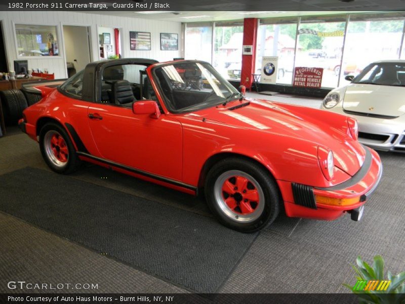 Guards Red / Black 1982 Porsche 911 Carrera Targa