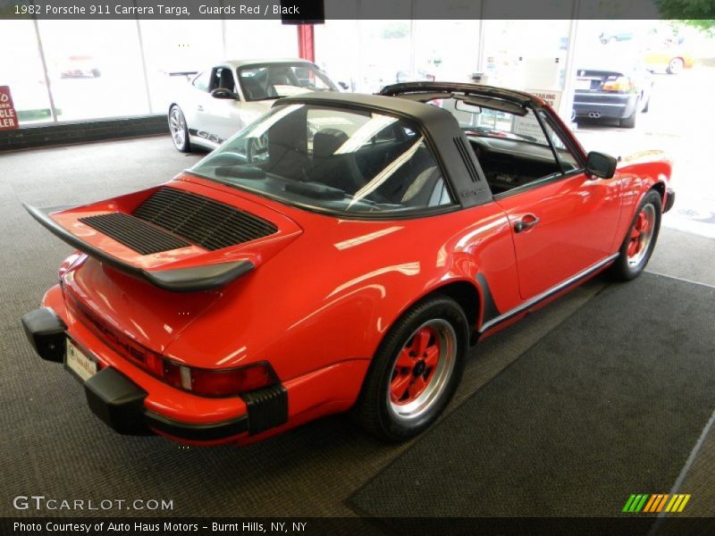 Guards Red / Black 1982 Porsche 911 Carrera Targa