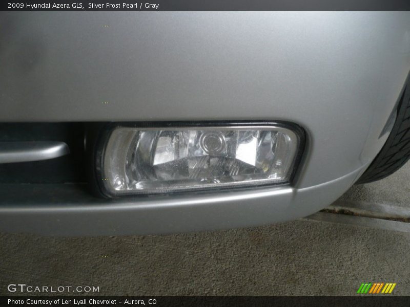 Silver Frost Pearl / Gray 2009 Hyundai Azera GLS